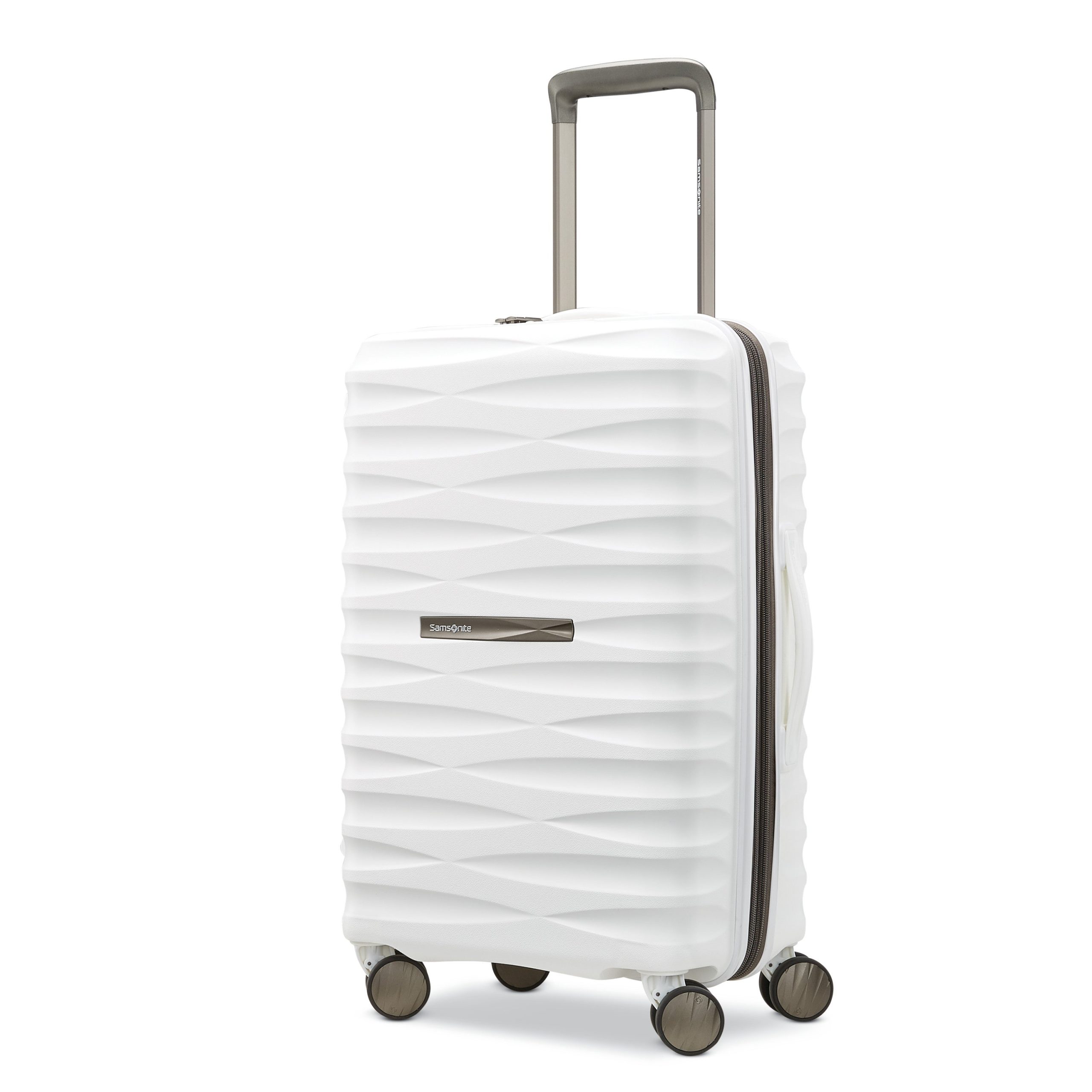 Voltage DLX Global Carry-On Spinner White