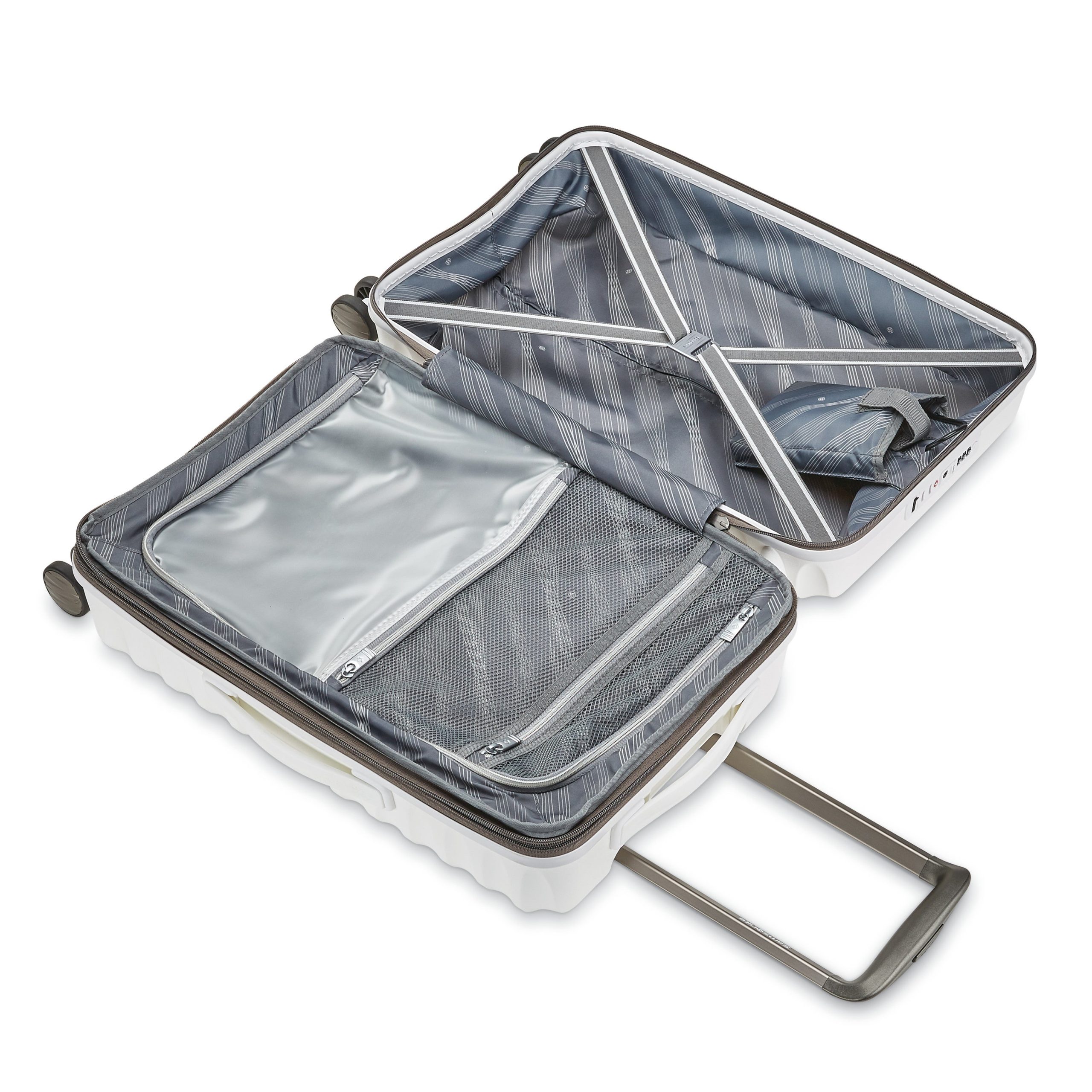 Voltage DLX Global Carry-On Spinner White - Image 2