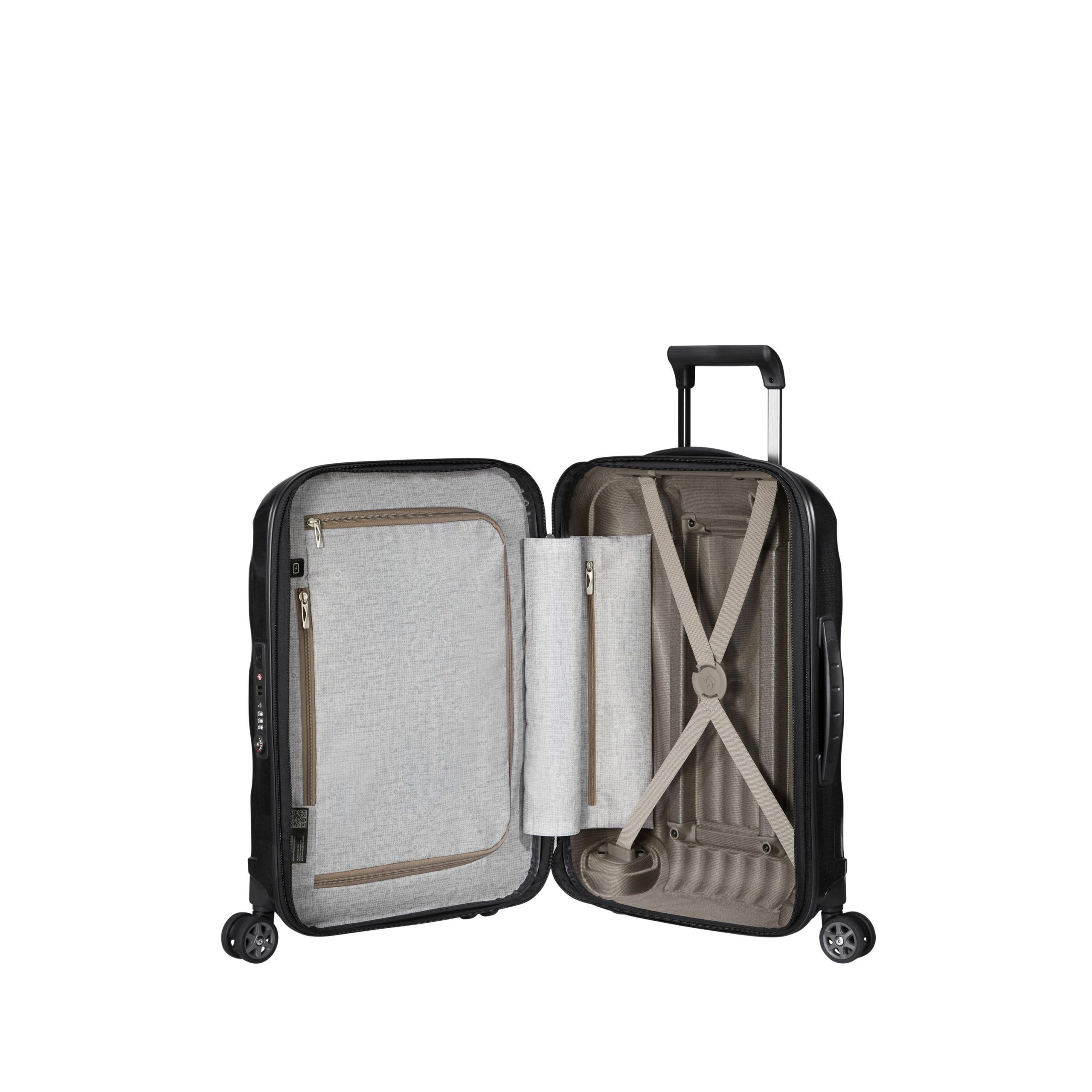 C-Lite Carry-On Spinner Black - Image 2
