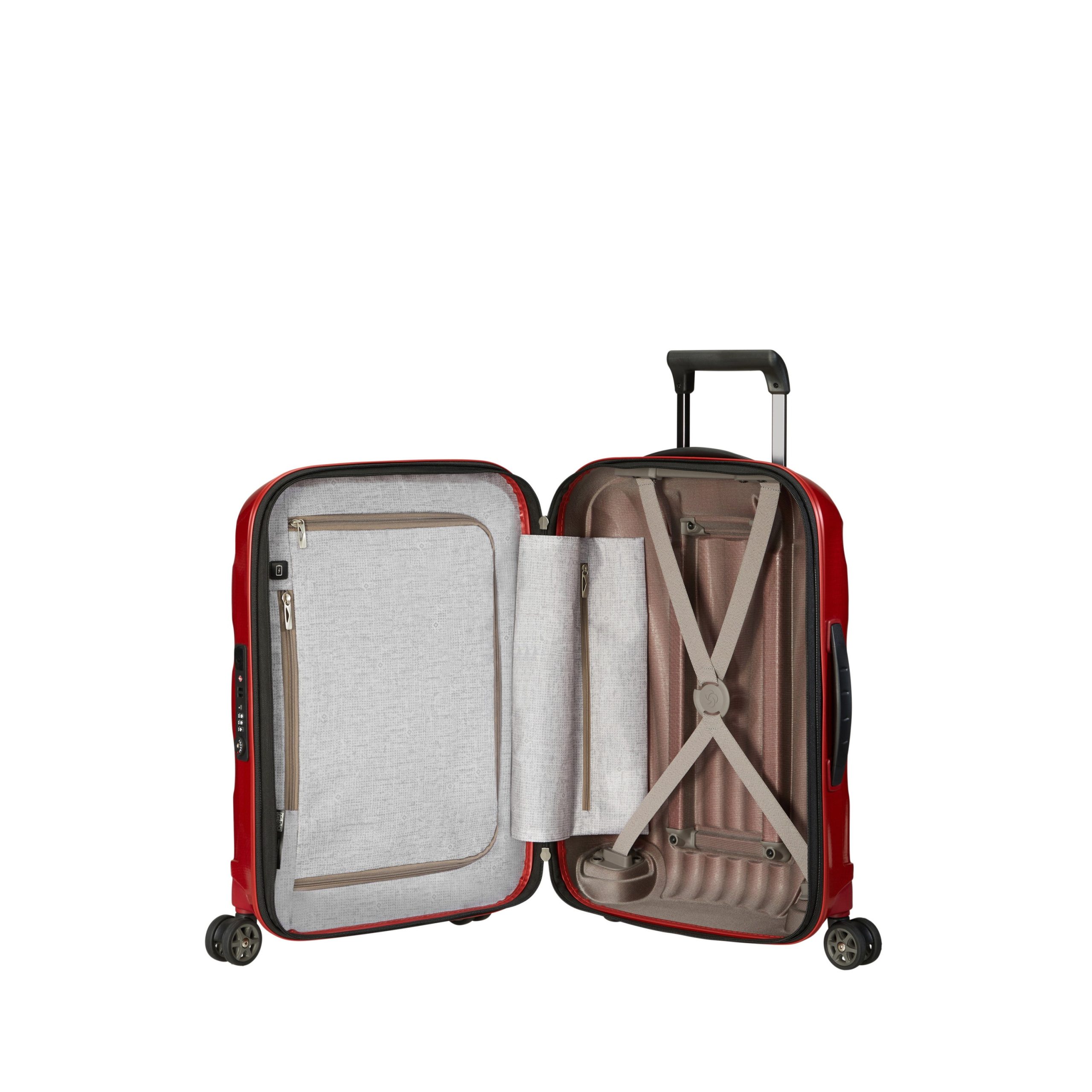 C-Lite Carry-On Spinner Chili Red - Image 2