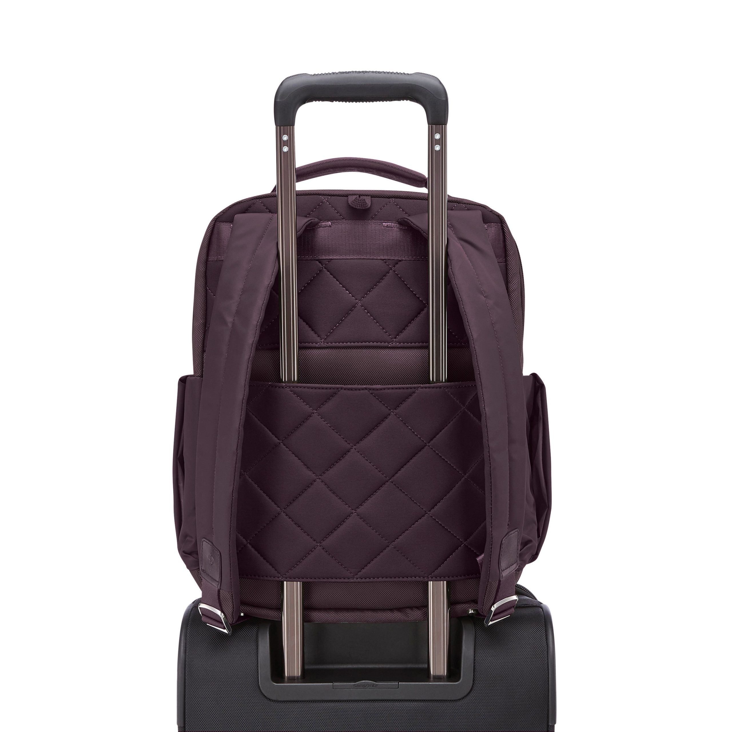 NuRoad Ladies 14.1" Backpack Plum - Image 7