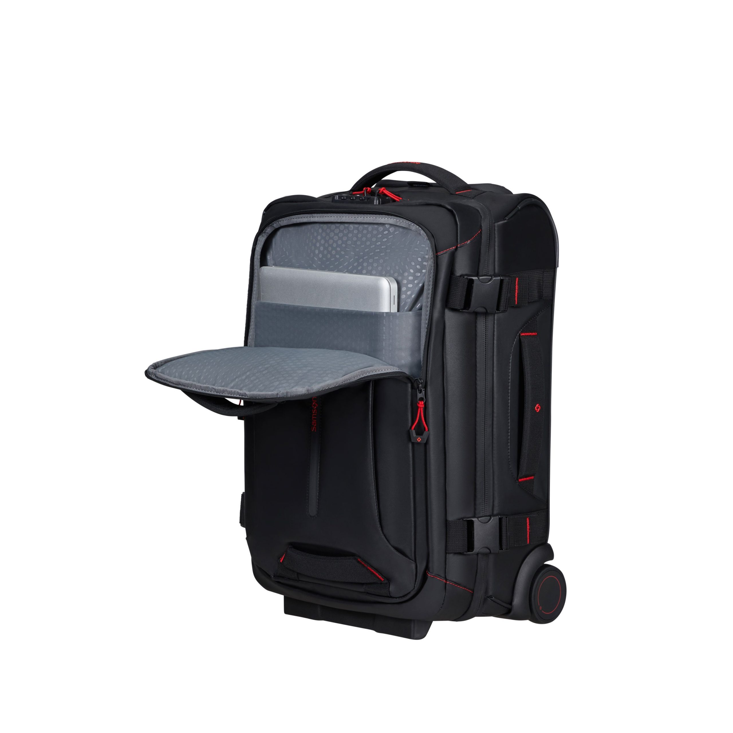 Ecodiver Carry-On Wheeled Duffel Black - Image 3