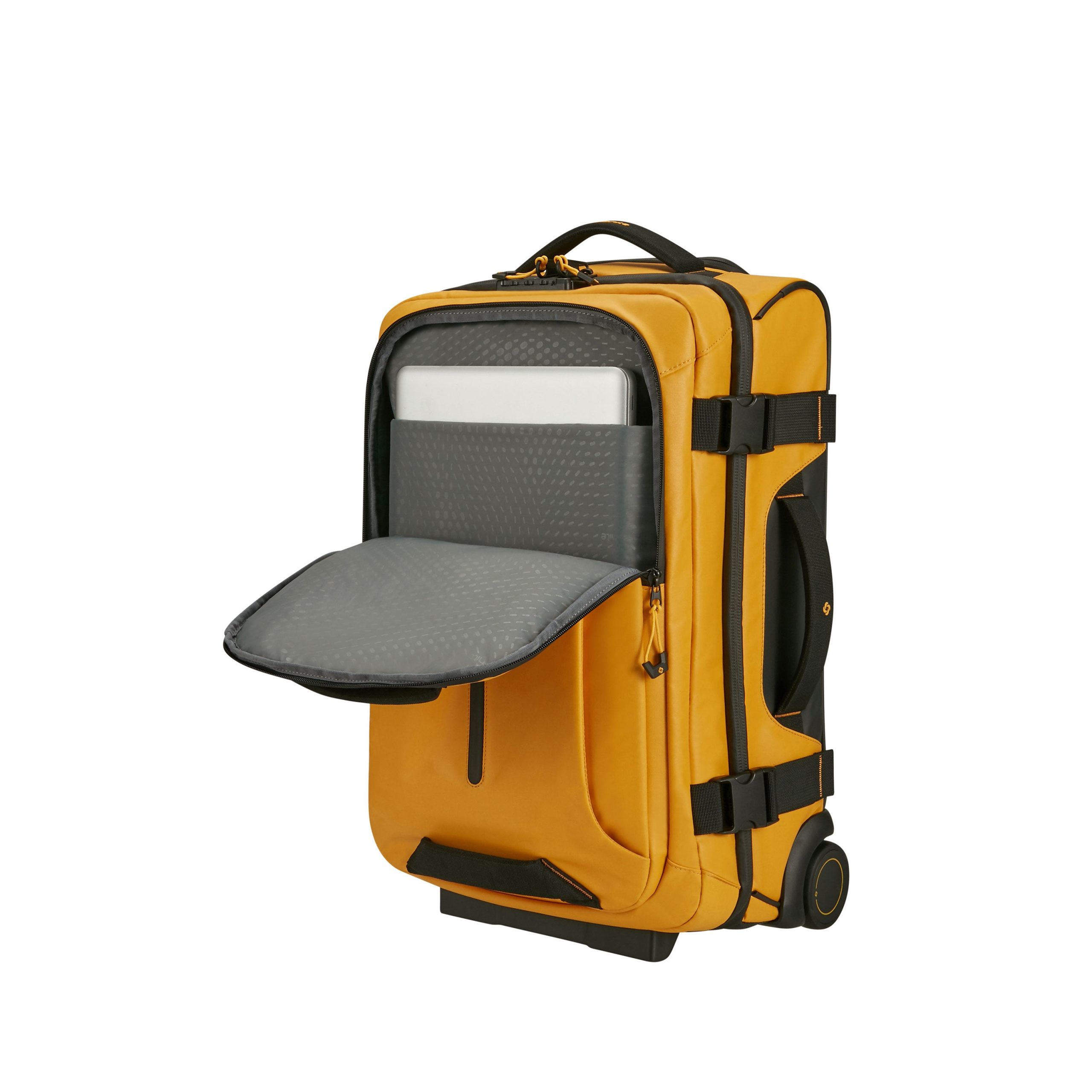 Ecodiver Carry-On Wheeled Duffel Yellow - Image 3
