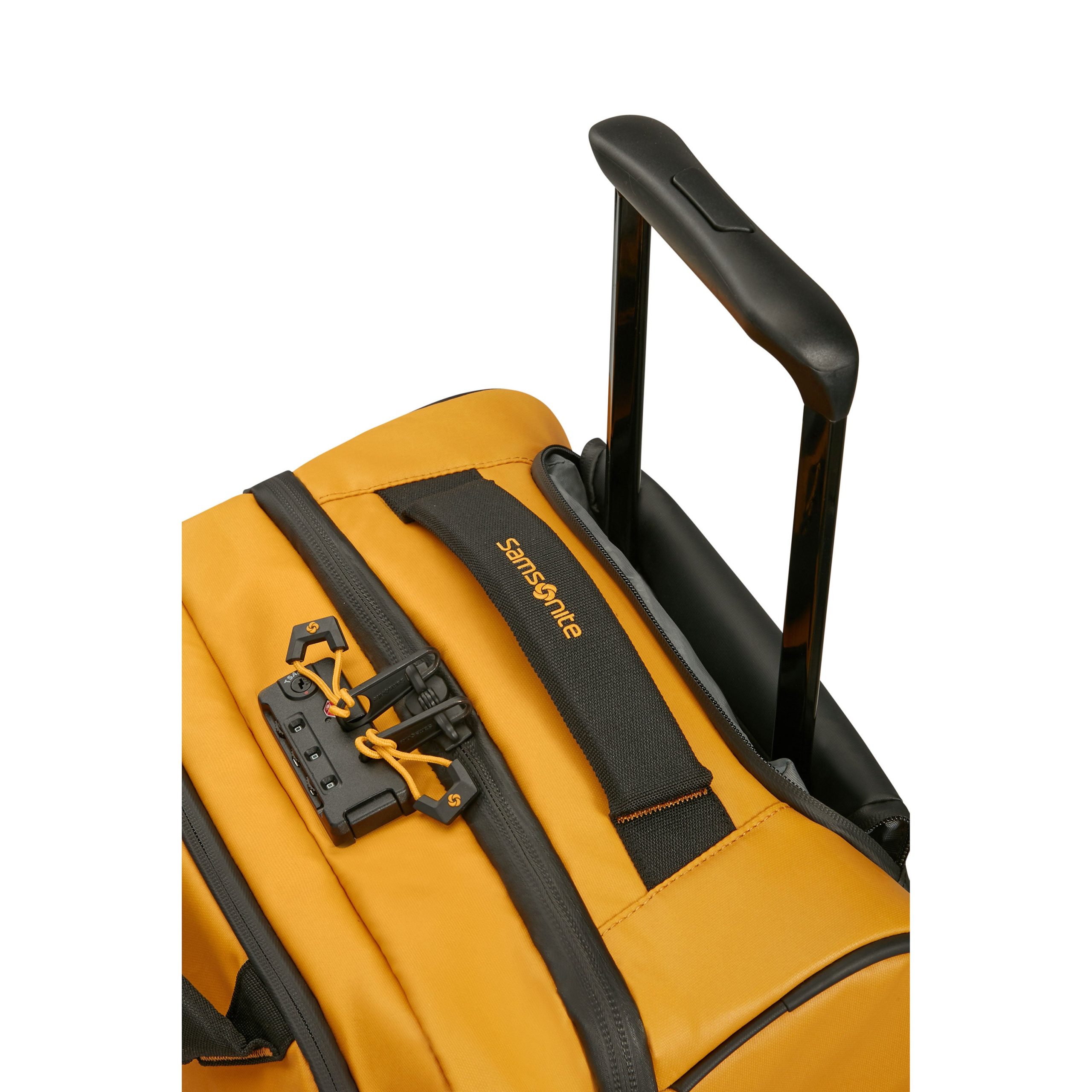Ecodiver Carry-On Wheeled Duffel Yellow - Image 4