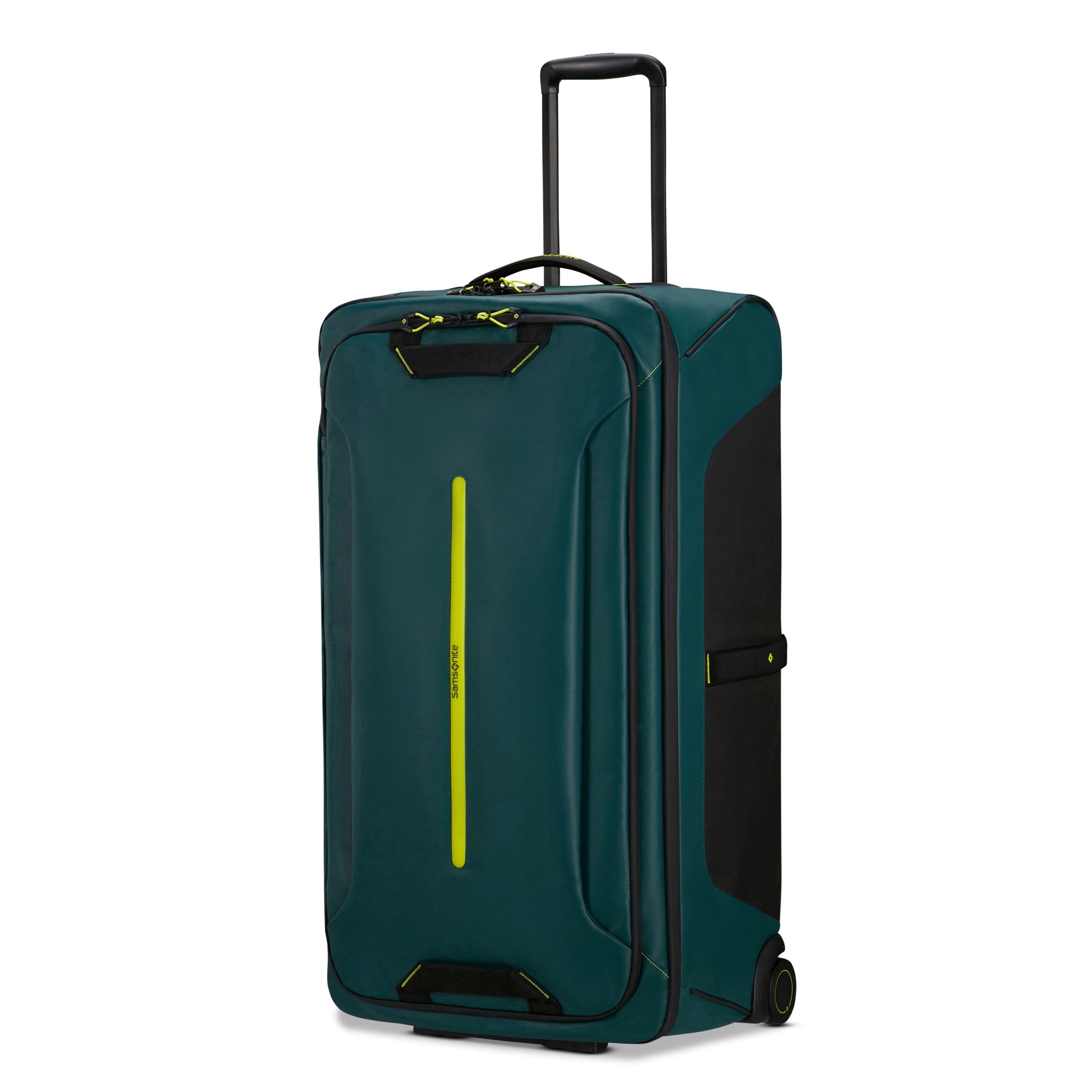Ecodiver Large Wheeled Duffel Dark Teal/Lime