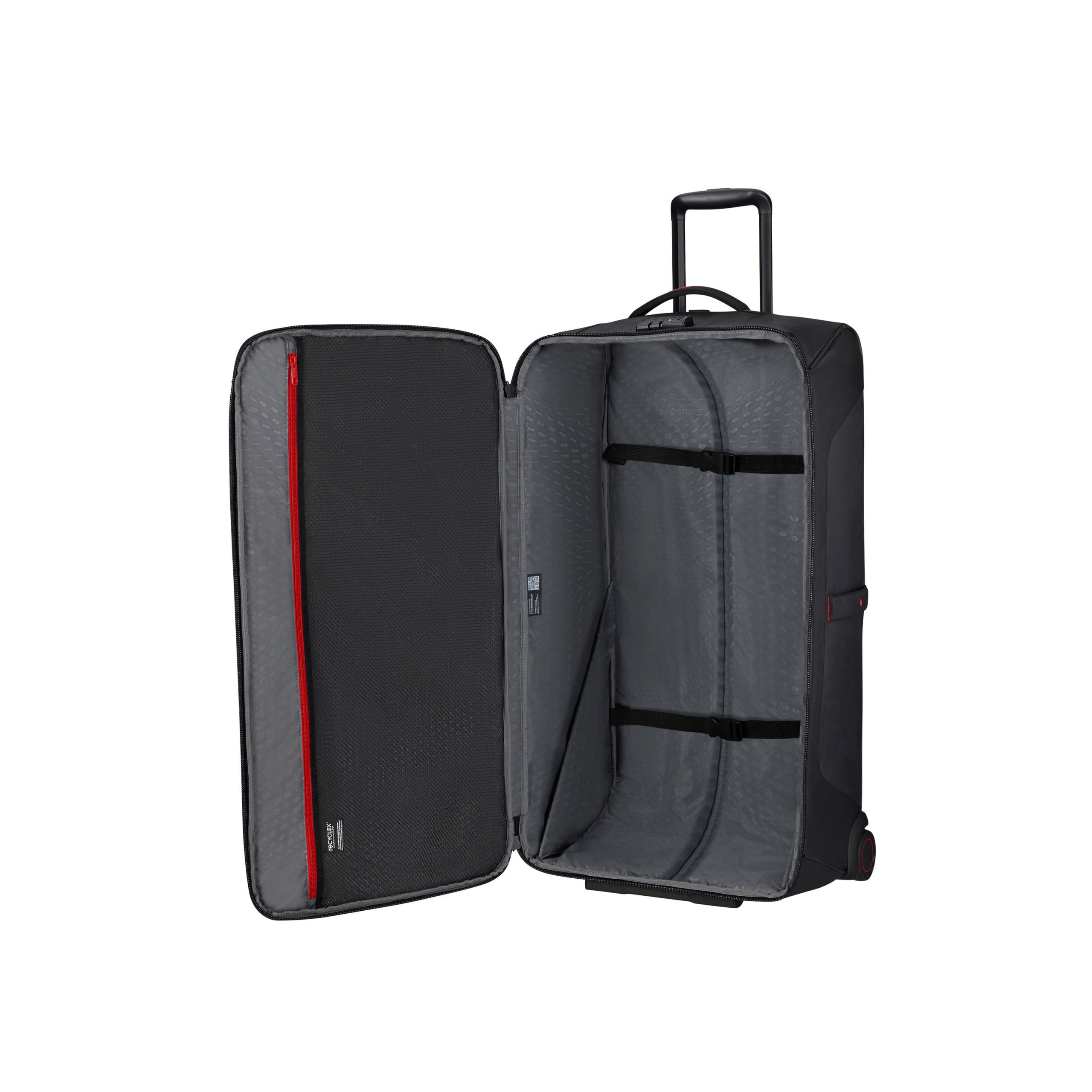 Ecodiver Large Wheeled Duffel Black - Image 2