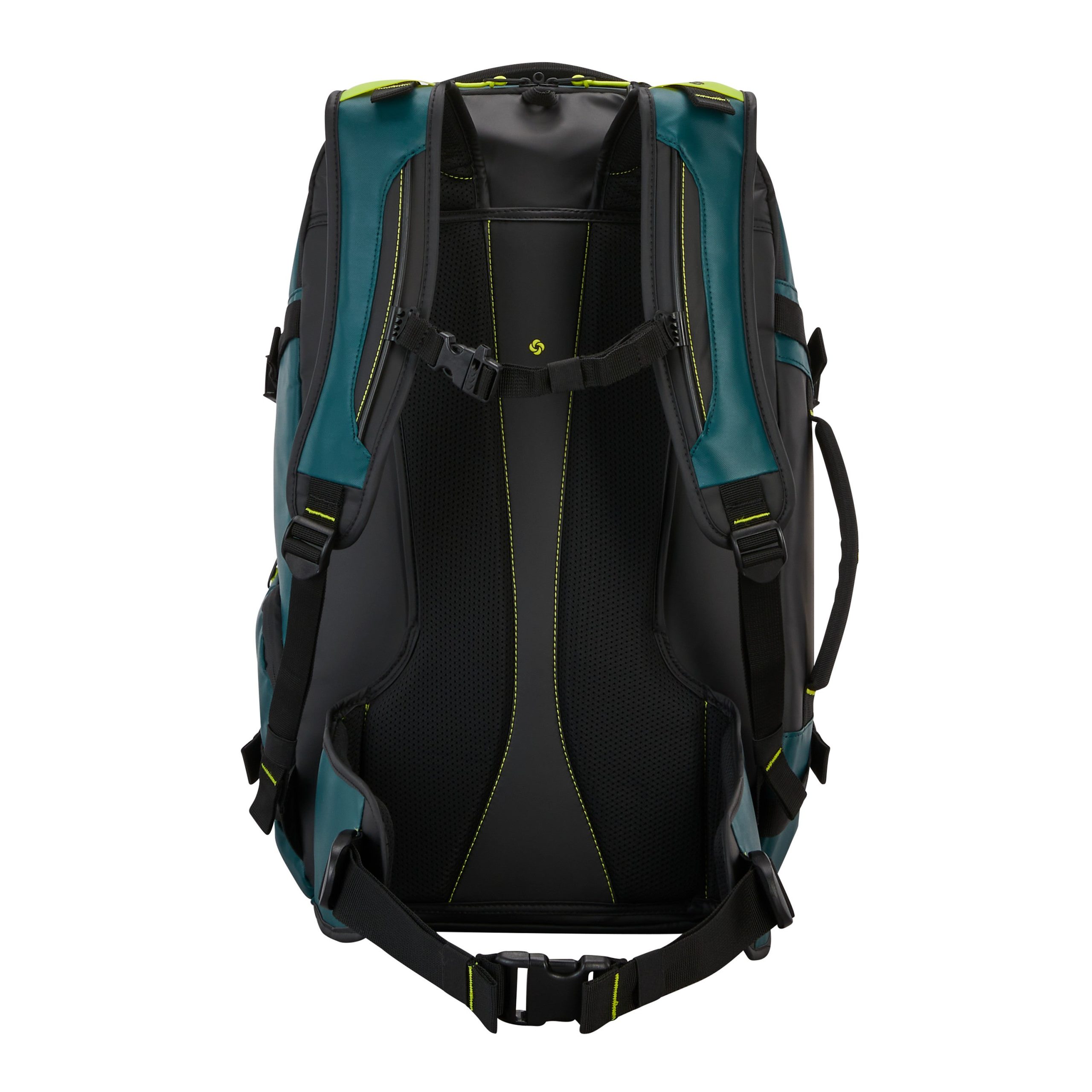 Ecodiver Travel Backpack Dark Teal/Lime - Image 6