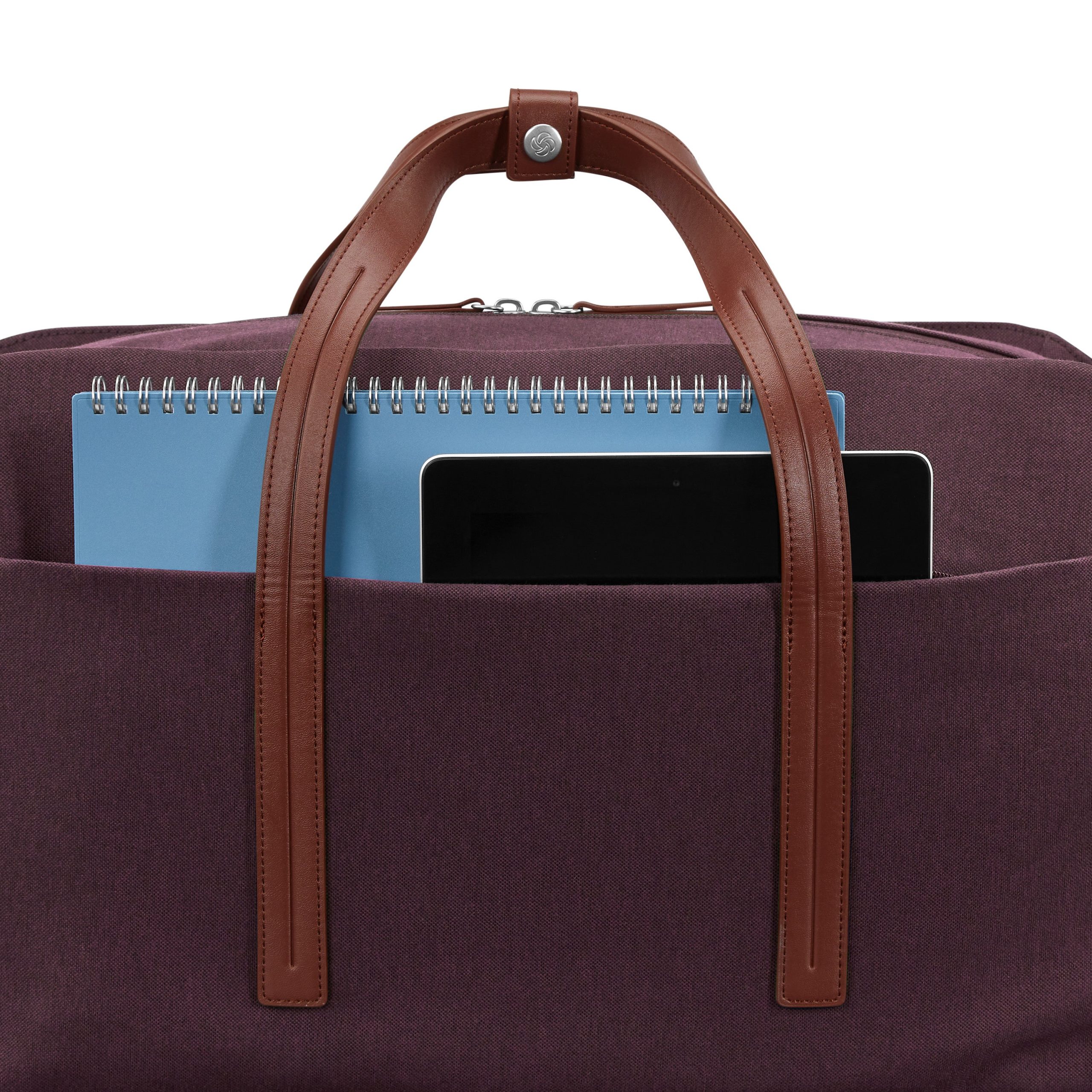 Virtuosa Wheeled Duffel Merlot - Image 6