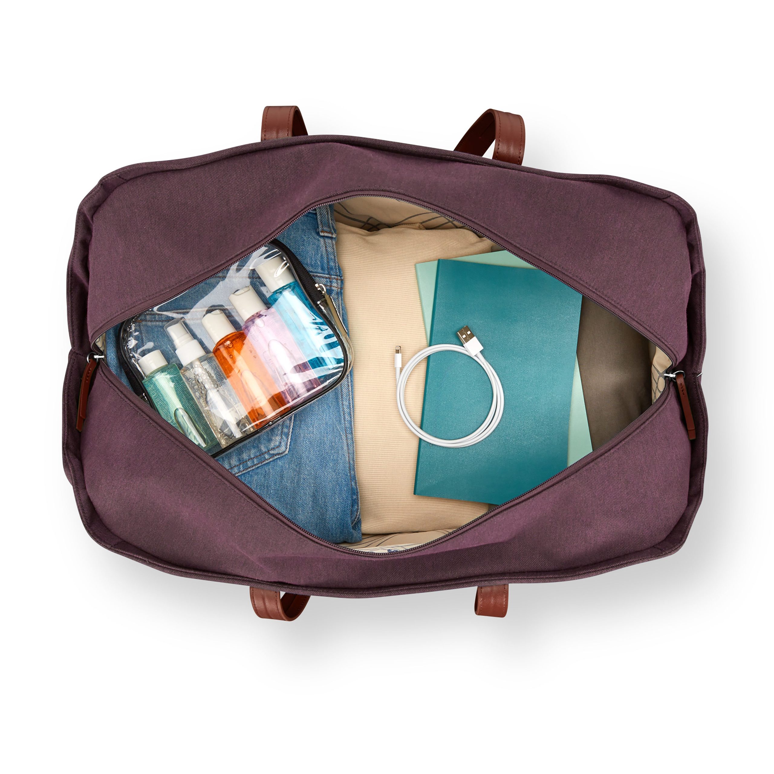 Virtuosa Wheeled Duffel Merlot - Image 2