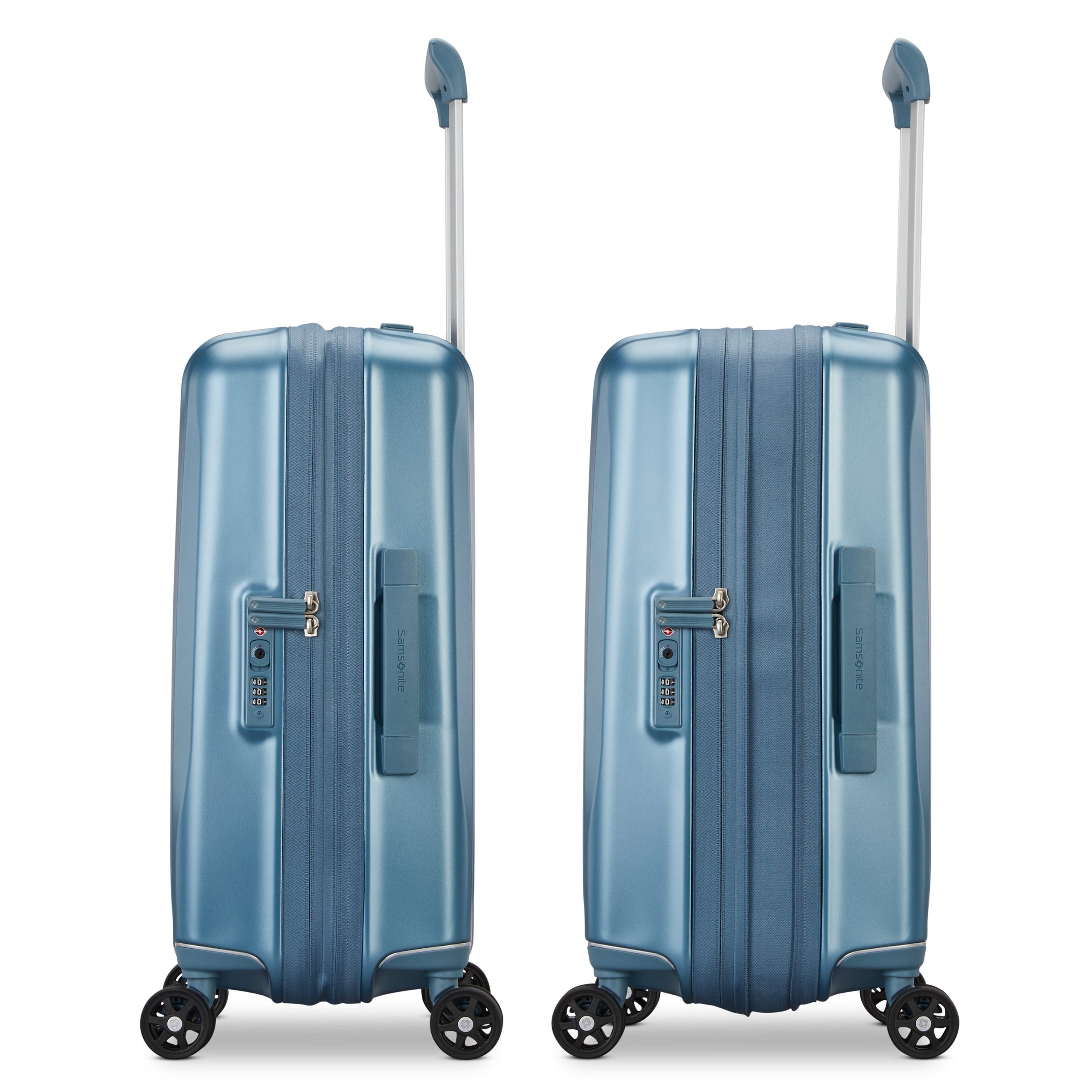 UpLIFT Hardside Carry-On Spinner Elemental Blue - Image 4
