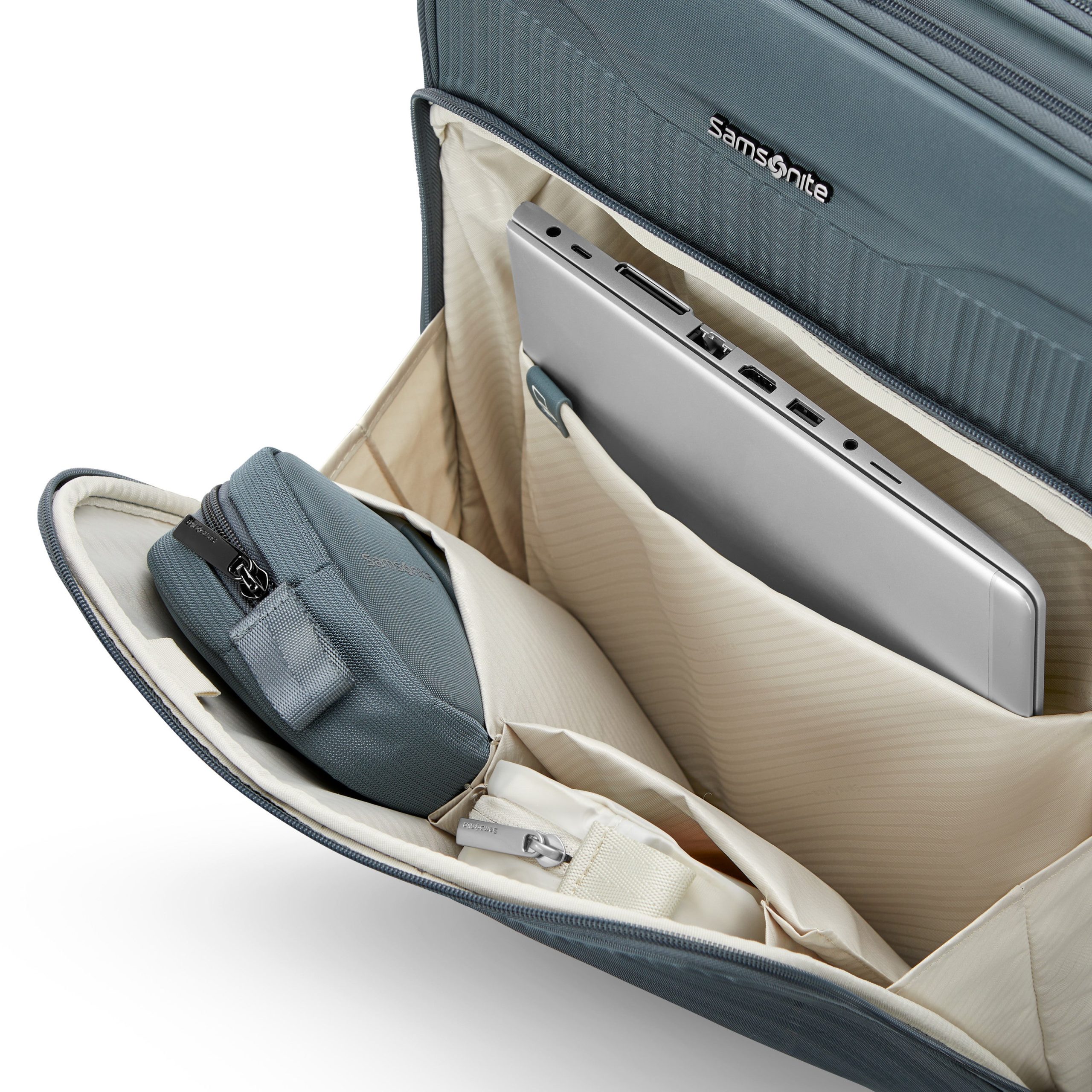 Silhouette 18 Softside Carry-On Spinner Deep Navy - Image 7