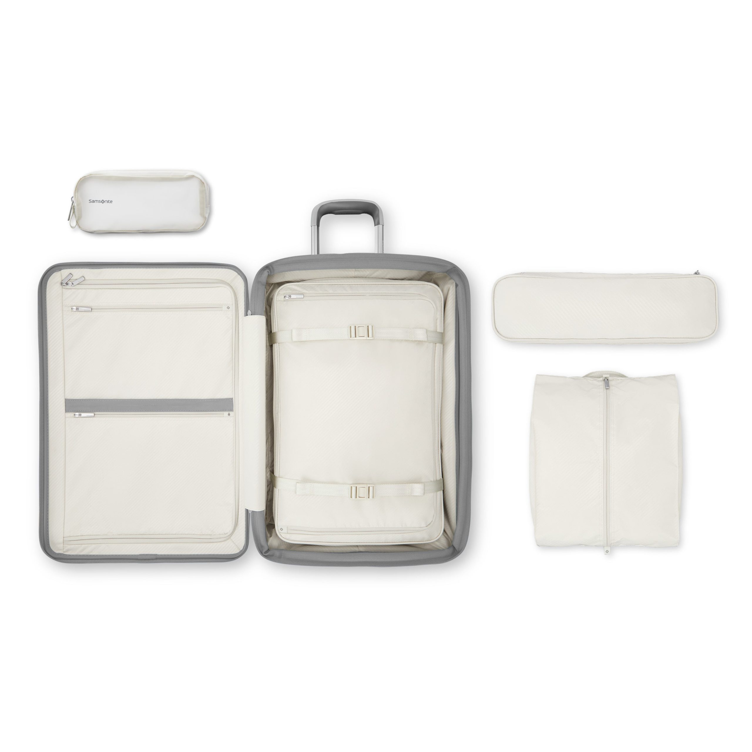 Silhouette 18 Hardside Carry-On Spinner Metallic Silver - Image 2