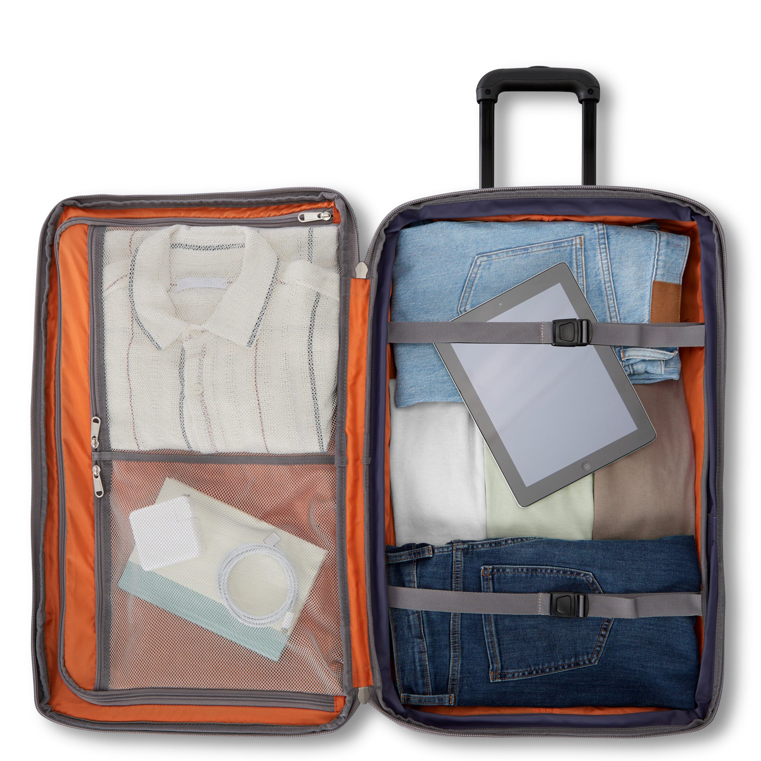 Mother Lode Large Wheeled Duffel Brushed Indigo - Image 2
