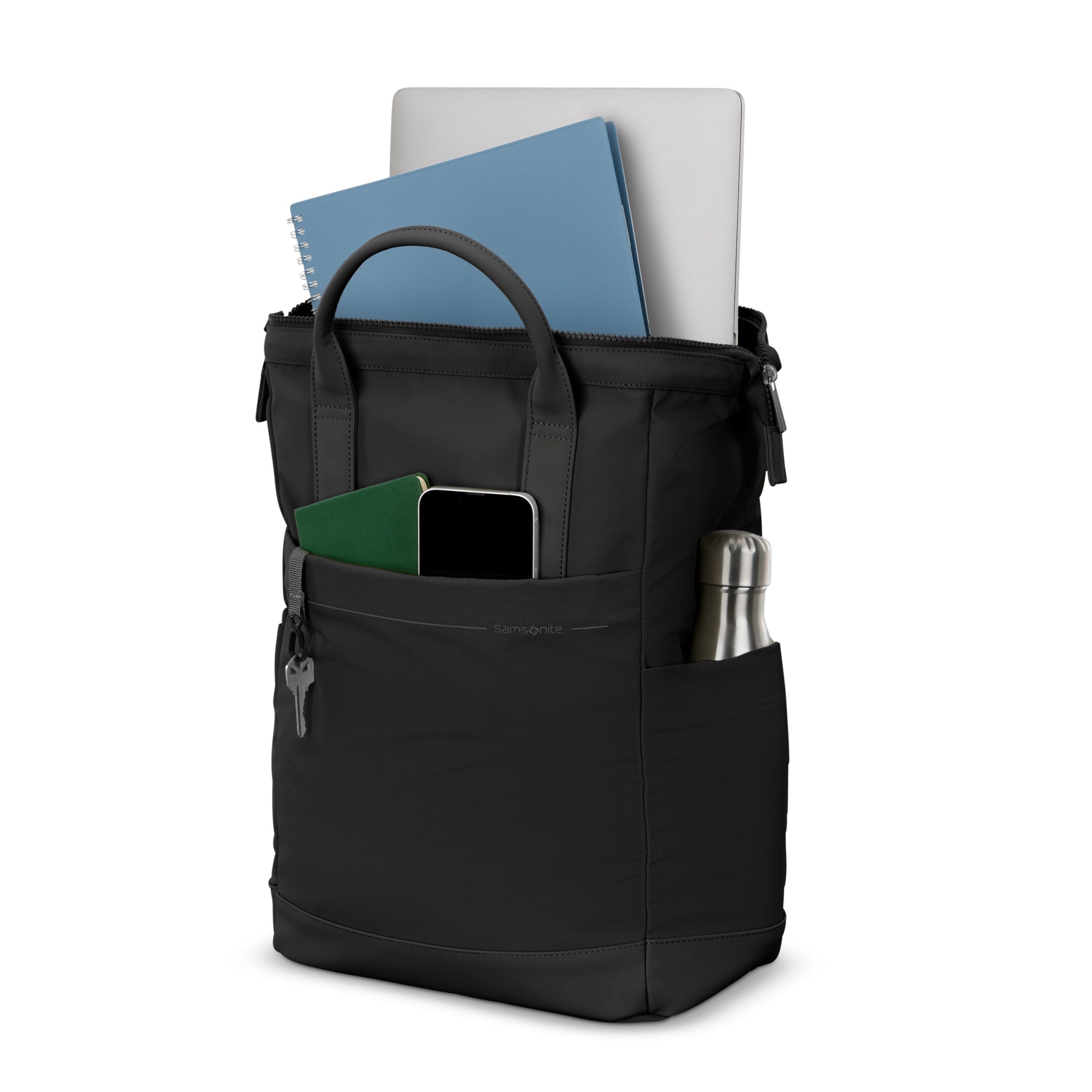 Better Than Basic Convertible Backpack Black - Image 2