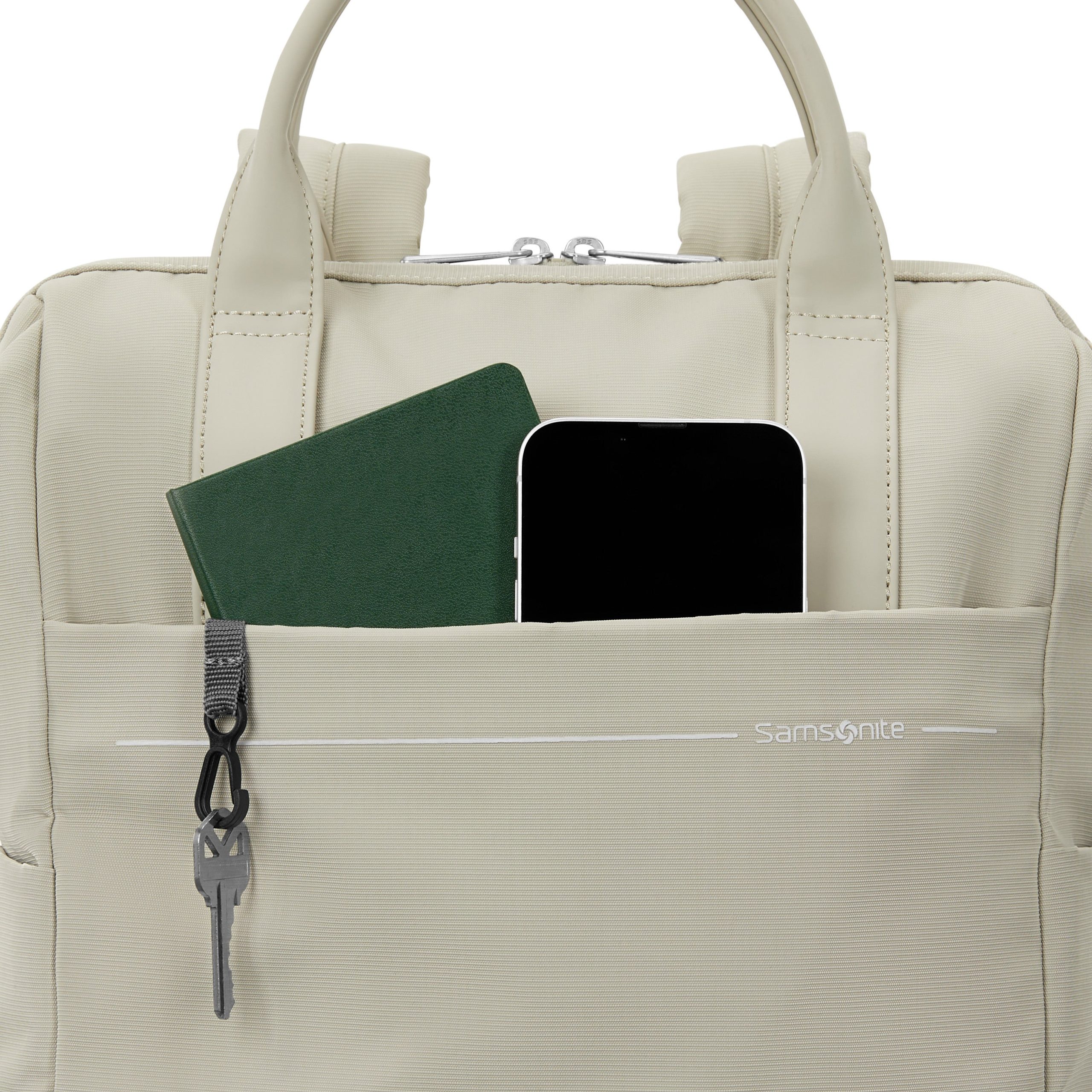 Better Than Basic Convertible Backpack Limestone Grey - Image 4