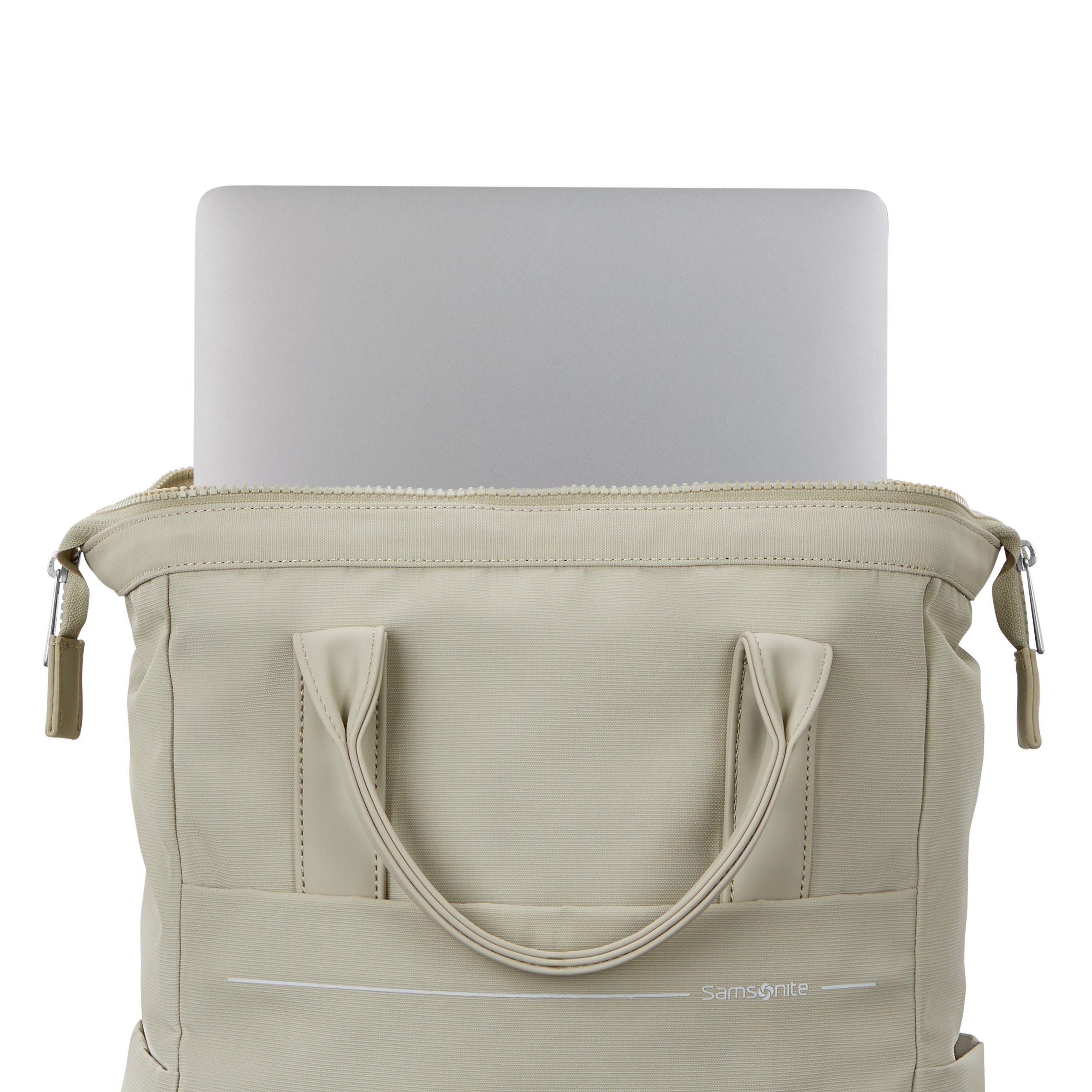 Better Than Basic Convertible Backpack Limestone Grey - Image 3