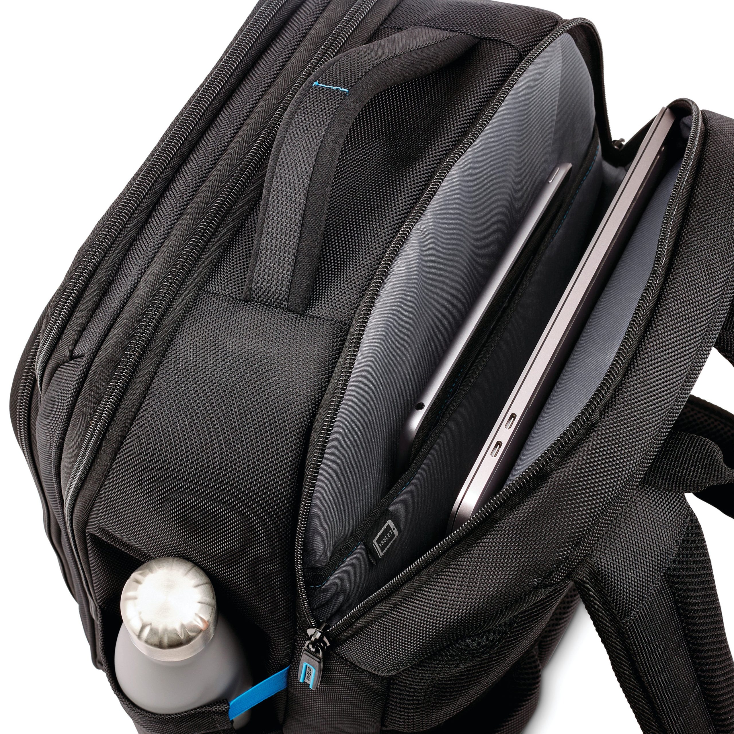 Novex Laptop Backpack Dark Black - Image 4