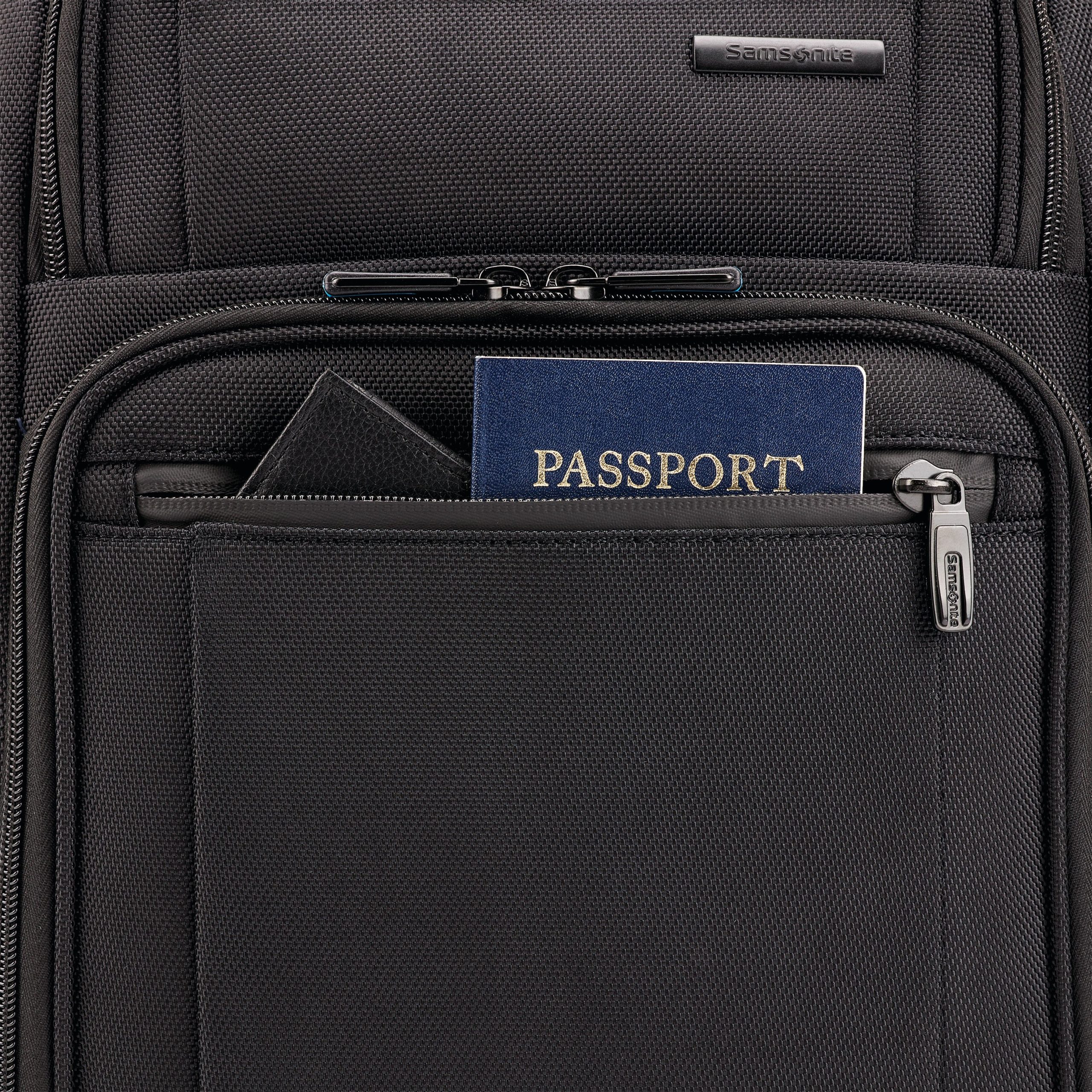 Novex Laptop Backpack Dark Black - Image 5