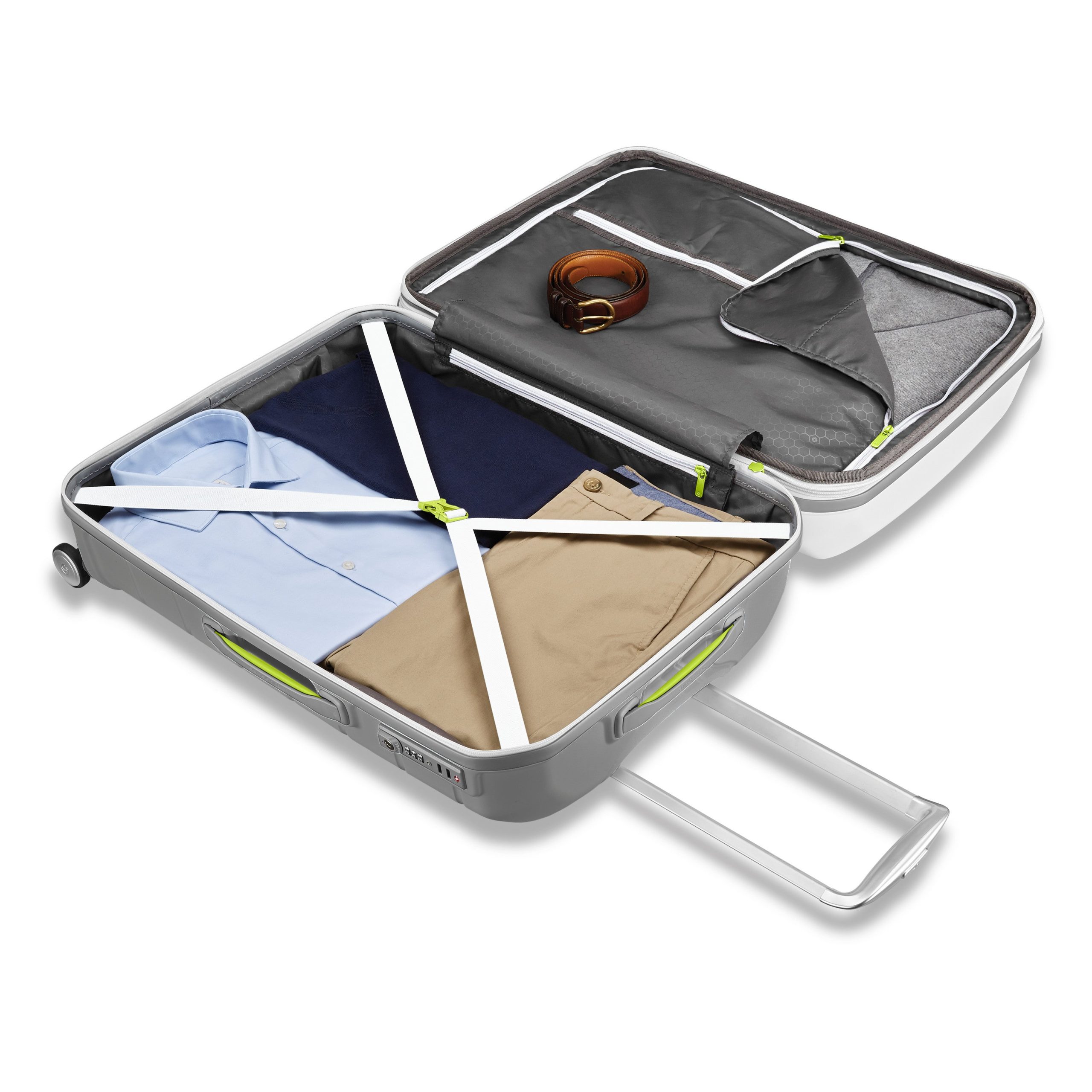 Freeform Carry-On Spinner White/Grey - Image 2