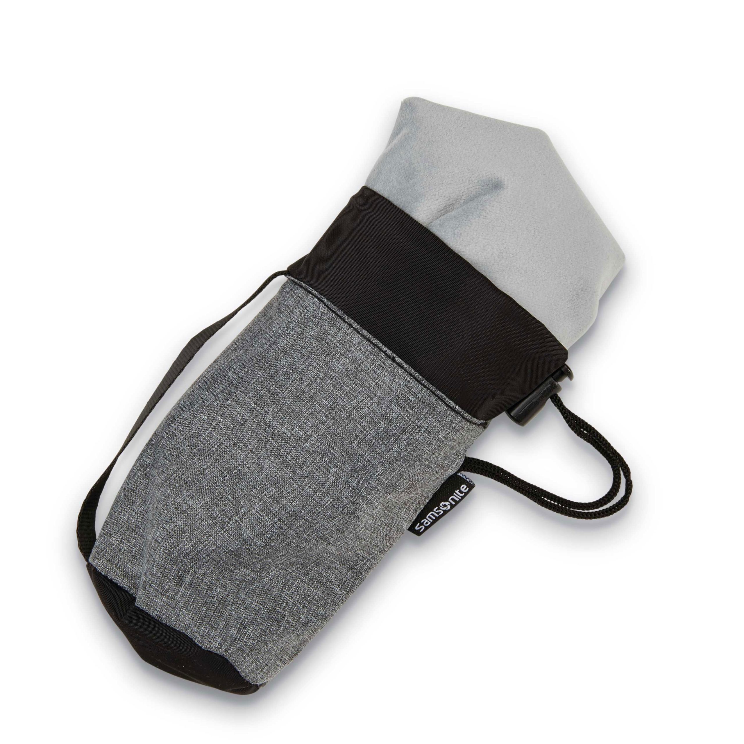 Inflatable Pillow with Pouch Charcoal - Image 3